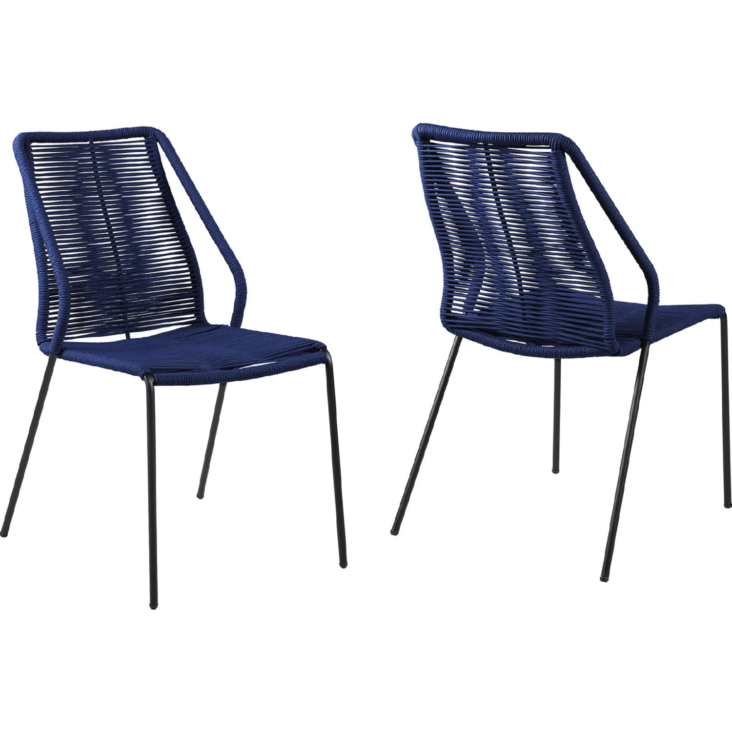 Armen Living Clip Dining Chair - Thumbnail 4