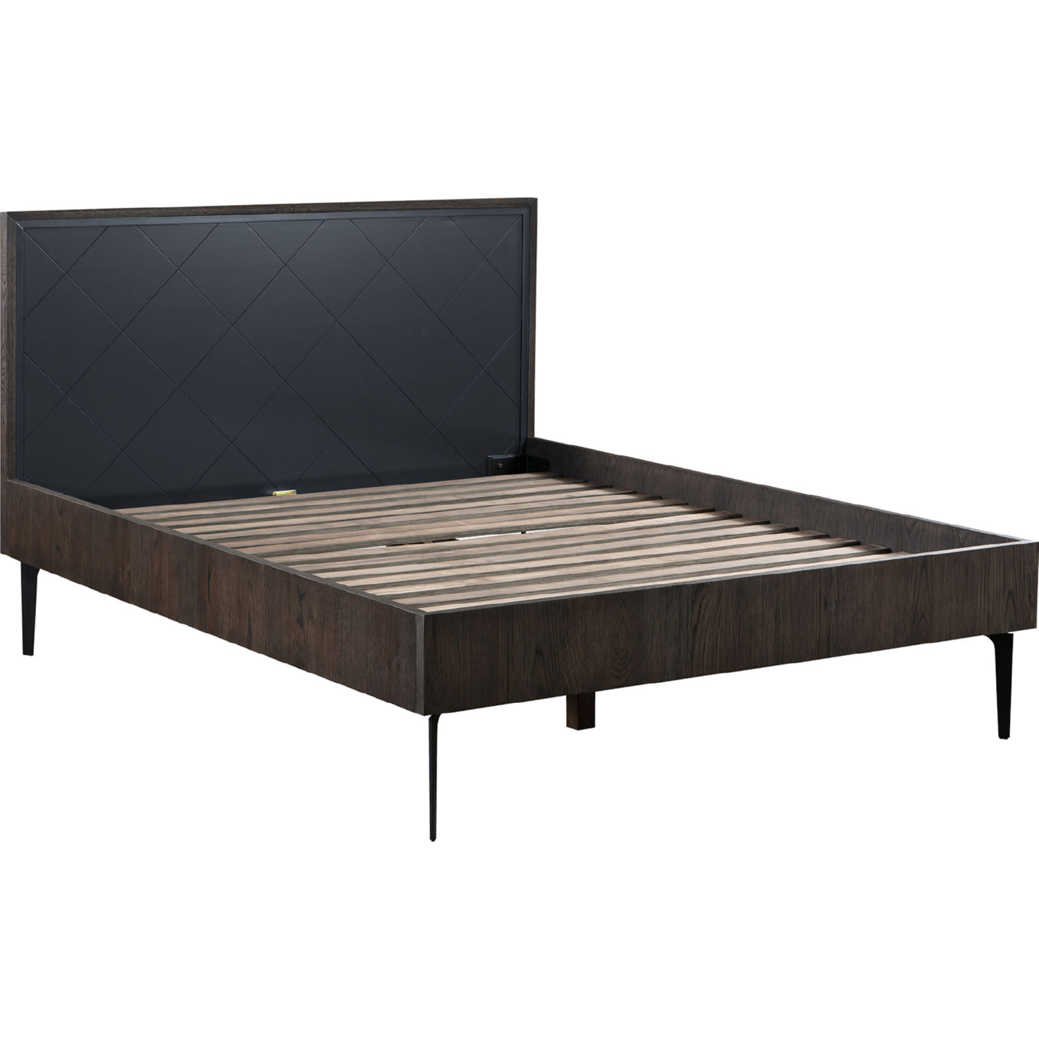 Armen Living Cross Platform Bed Frame - Thumbnail 5