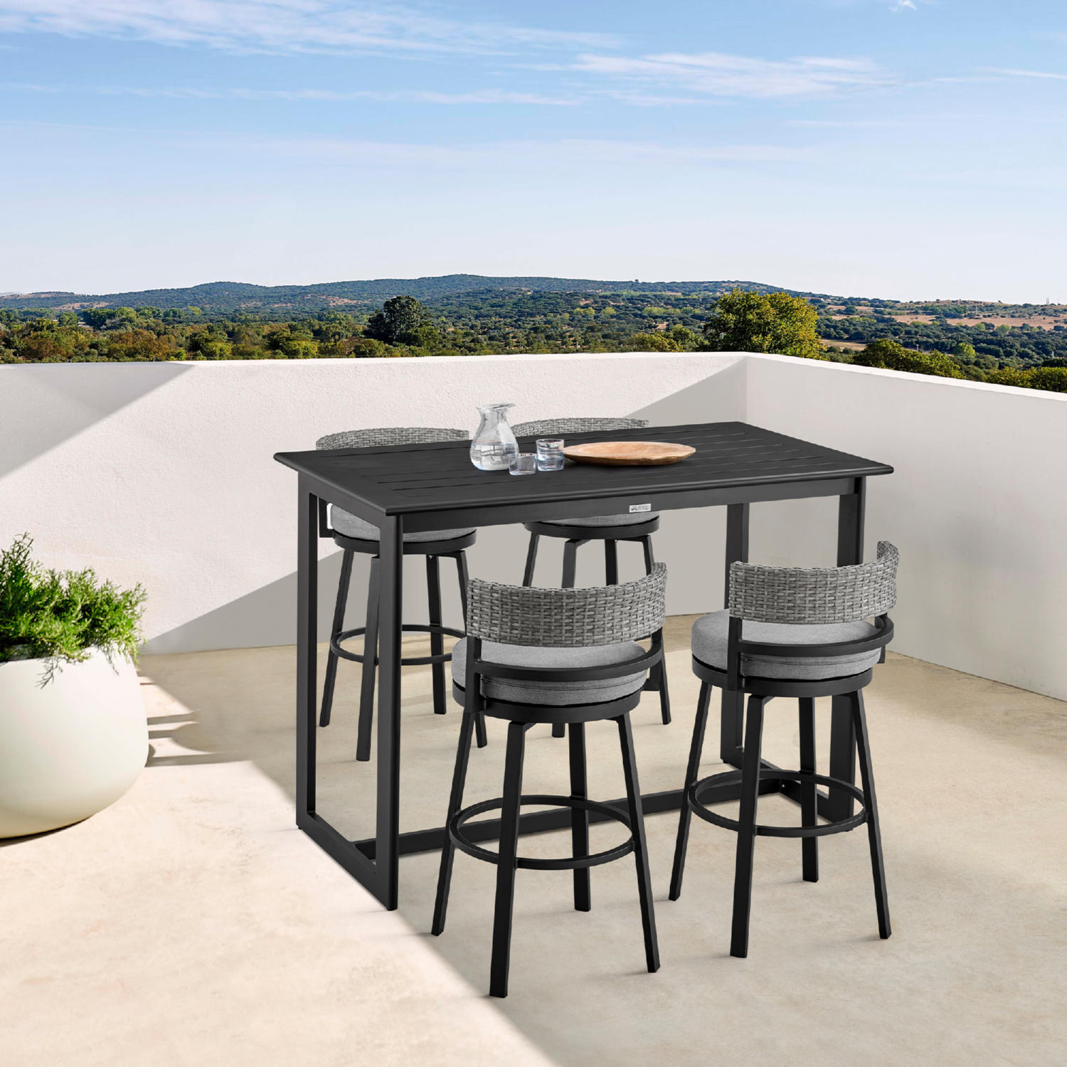 Armen Living Encinitas Counter Stool