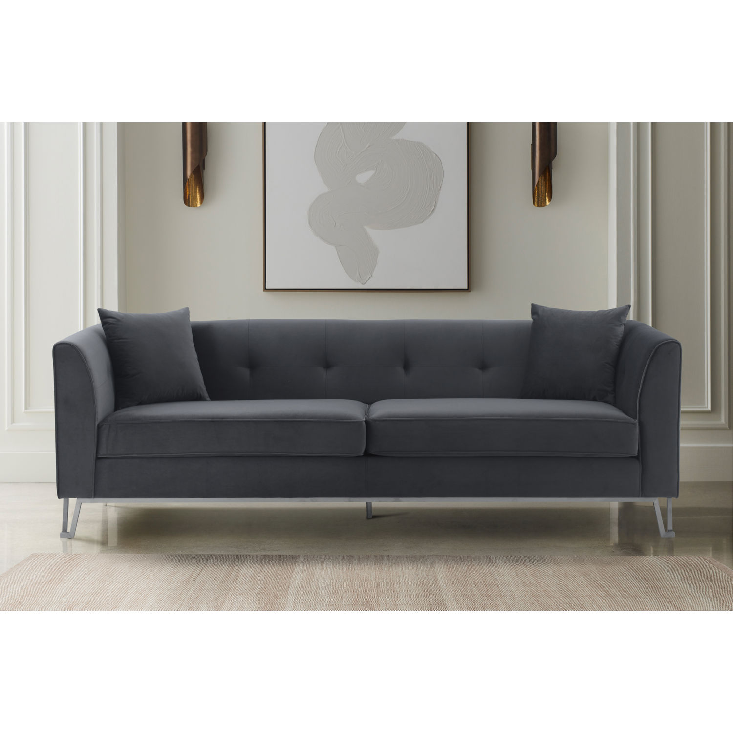 Armen Living Everest Sofa - Thumbnail 5
