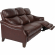 Felicity 84" Zero Gravity Power Reclining Sofa in Chocolate Brown Top Grain Leather