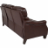 Felicity 84" Zero Gravity Power Reclining Sofa in Chocolate Brown Top Grain Leather
