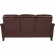 Felicity 84" Zero Gravity Power Reclining Sofa in Chocolate Brown Top Grain Leather