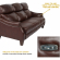 Felicity 84" Zero Gravity Power Reclining Sofa in Chocolate Brown Top Grain Leather