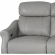 Felicity 84" Zero Gravity Power Reclining Sofa in Silver Top Grain Leather