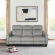 Felicity 84" Zero Gravity Power Reclining Sofa in Silver Top Grain Leather