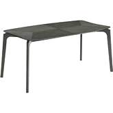 Kalia 63" Dining Table in Gray Finish Wood