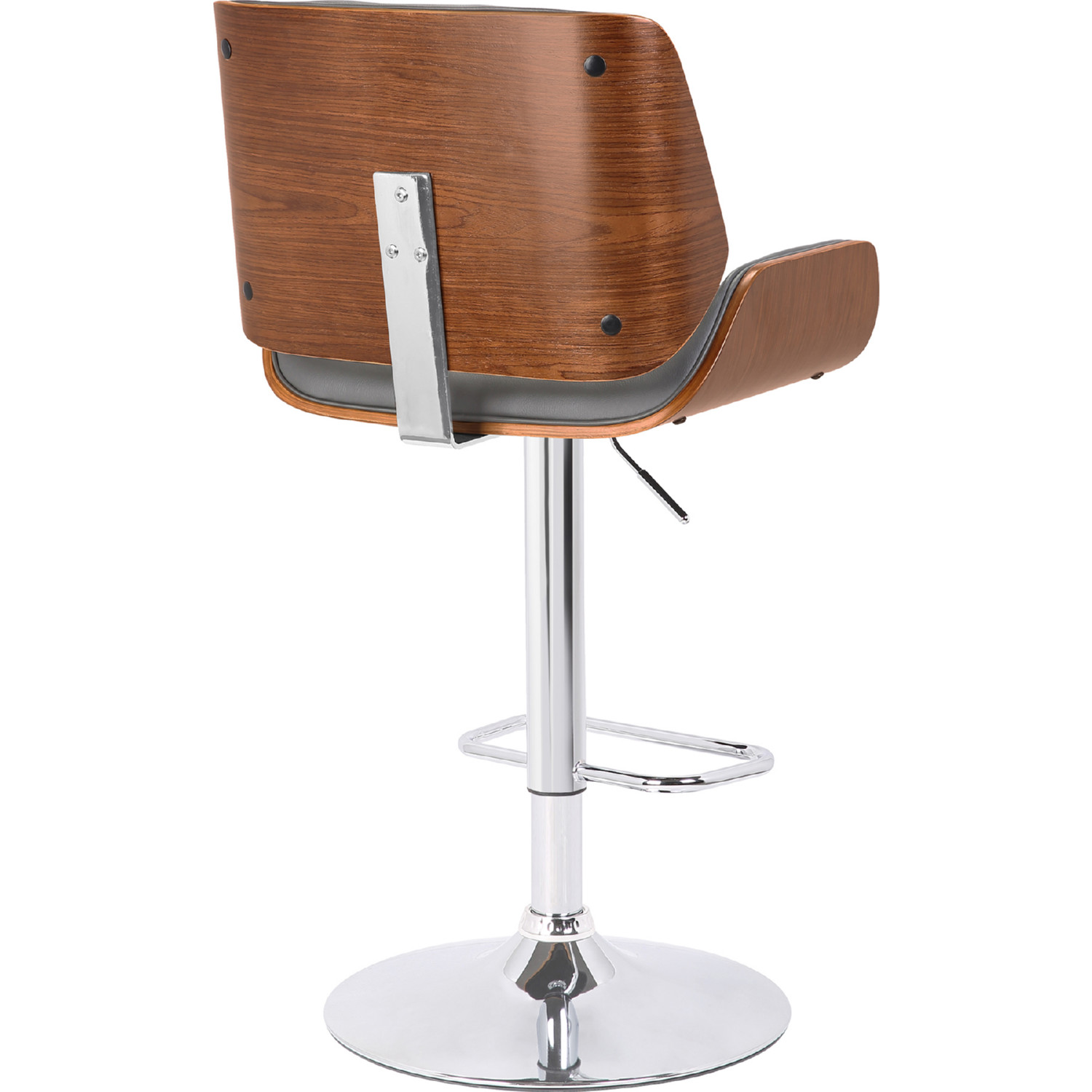Armen Living London Swivel Bar Stool - Thumbnail 2