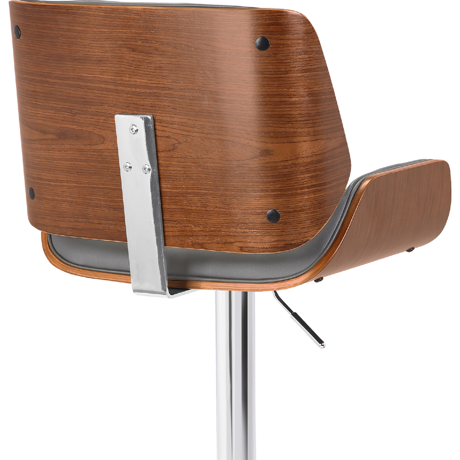 Armen Living London Swivel Bar Stool - Thumbnail 4