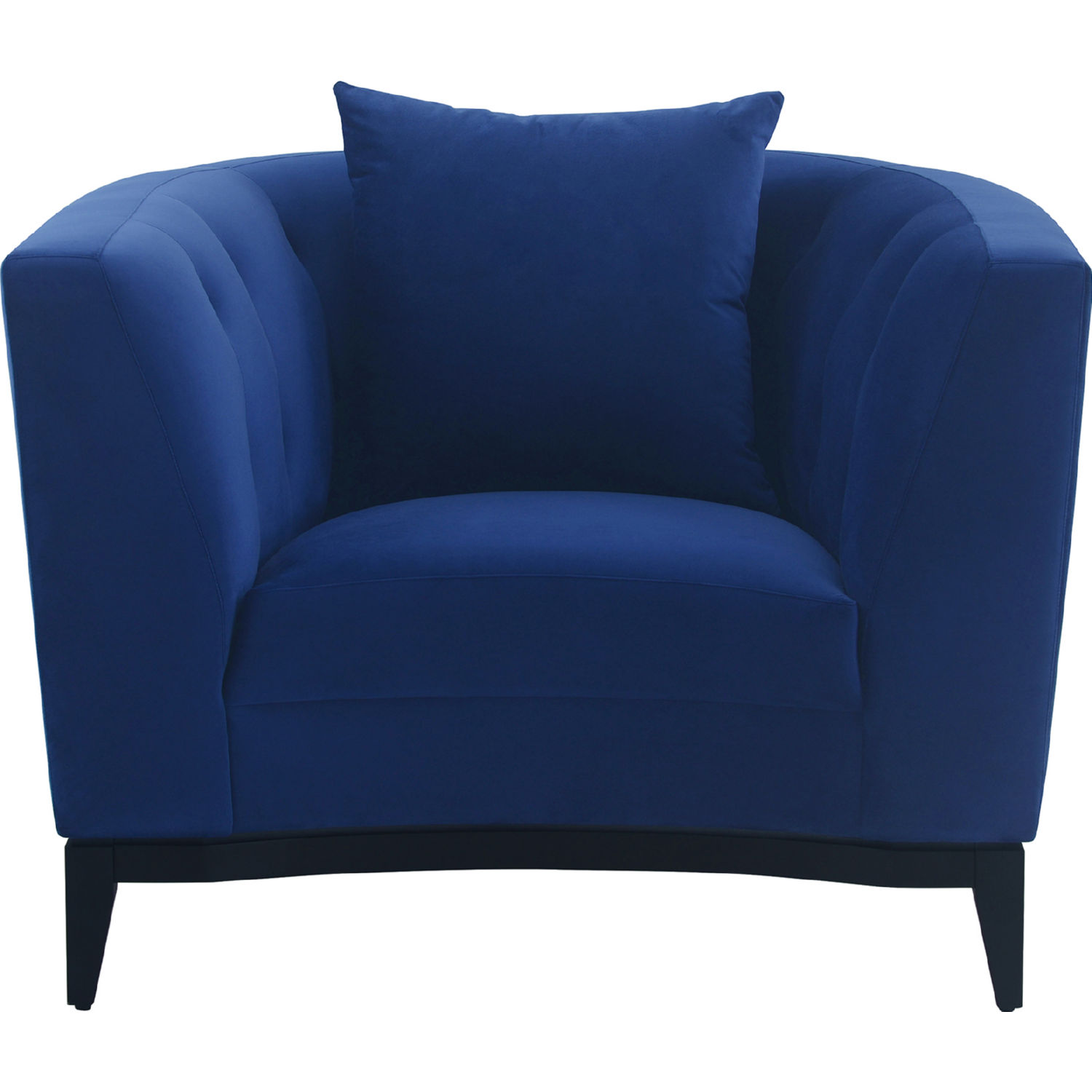 Armen Living Melange Fabric Upholstered Accent Chair - Thumbnail 4