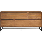 Nevada Sideboard Buffet in Balsamico Rustic Oak Wood