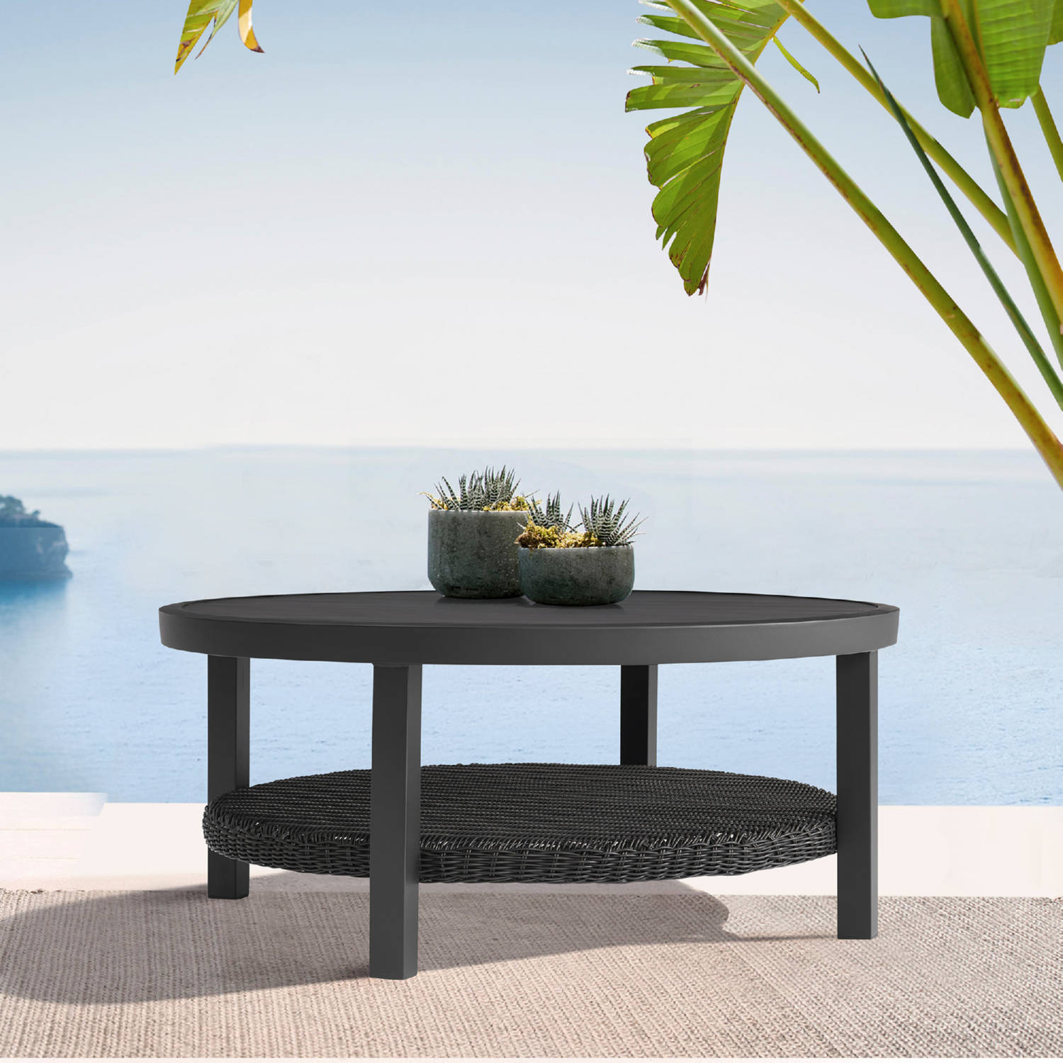 Armen Living Cayman Coffee Table - Thumbnail 3