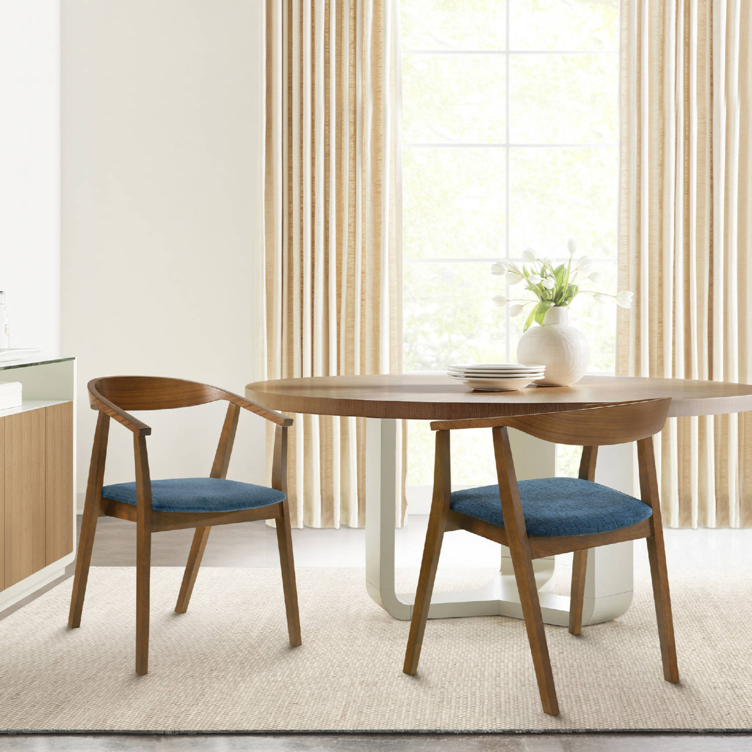 Armen Living Santana Dining Chair - Thumbnail 5