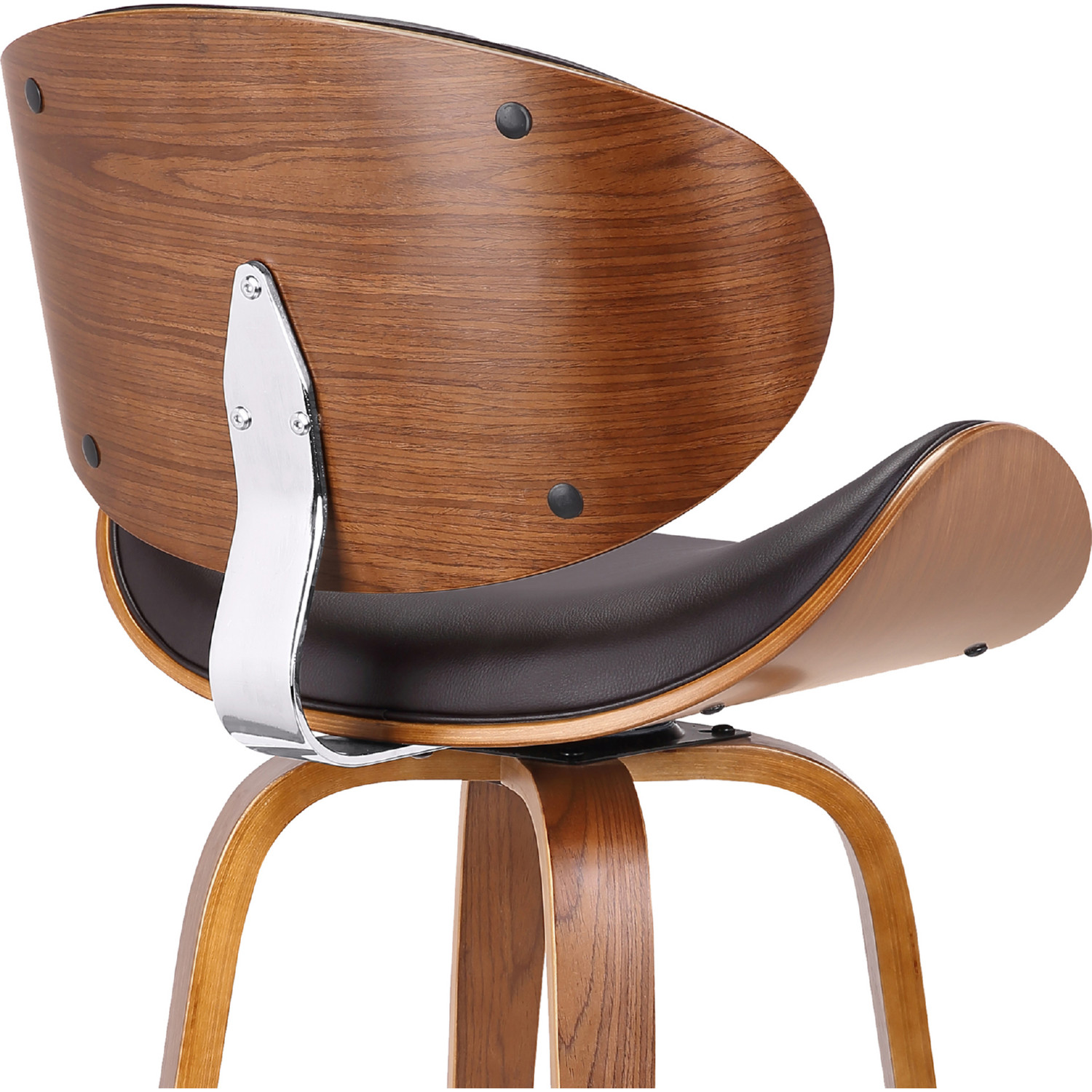 Armen Living Solvang Swivel Stool - Thumbnail 3