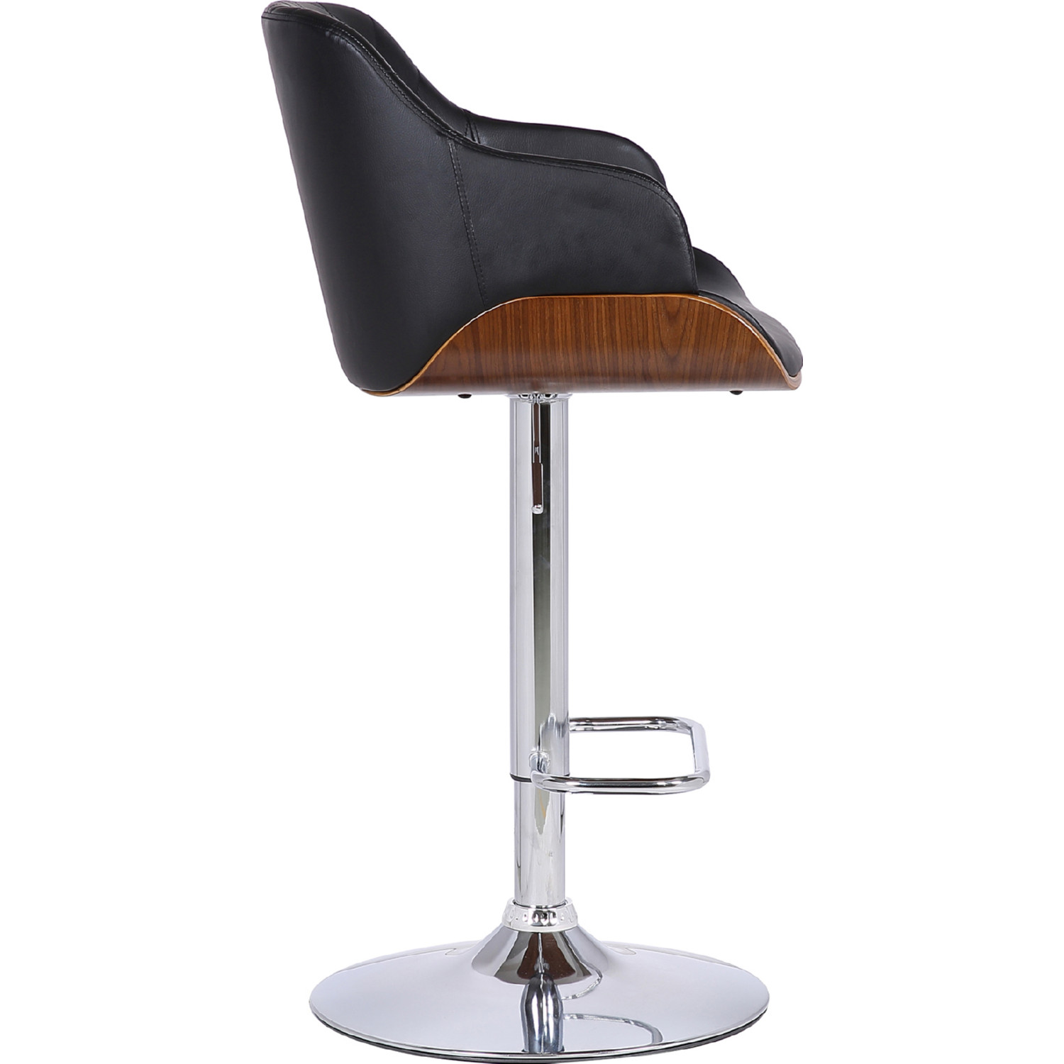 Toby Adjustable Swivel Bar Stool - Thumbnail 4