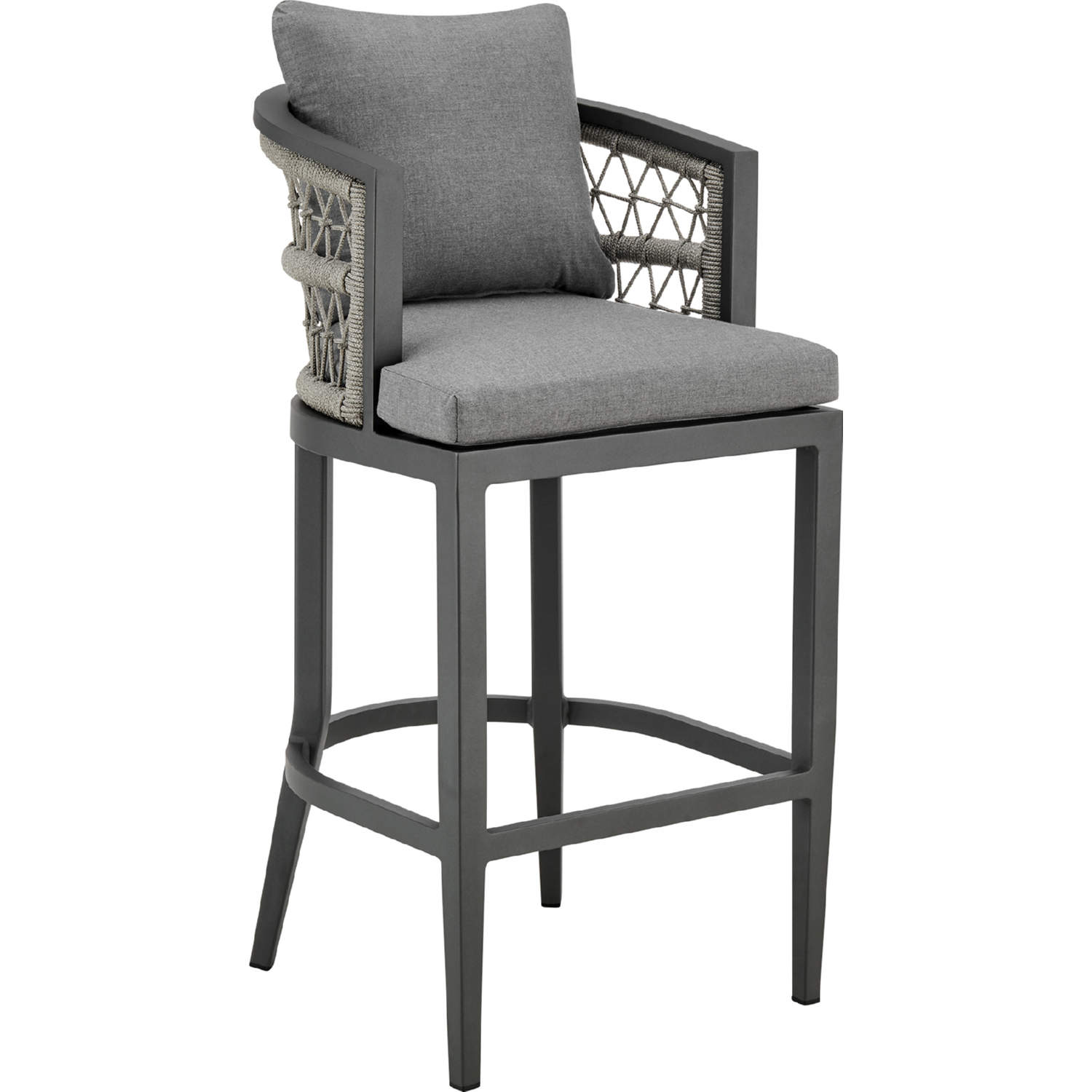Armen Living Zella Bar Stool - Thumbnail 5