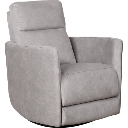 Lawson Swivel Glider Linen Power Recliner in Latte Linen