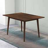 Levi 47" Dining Table in Walnut Finish Wood