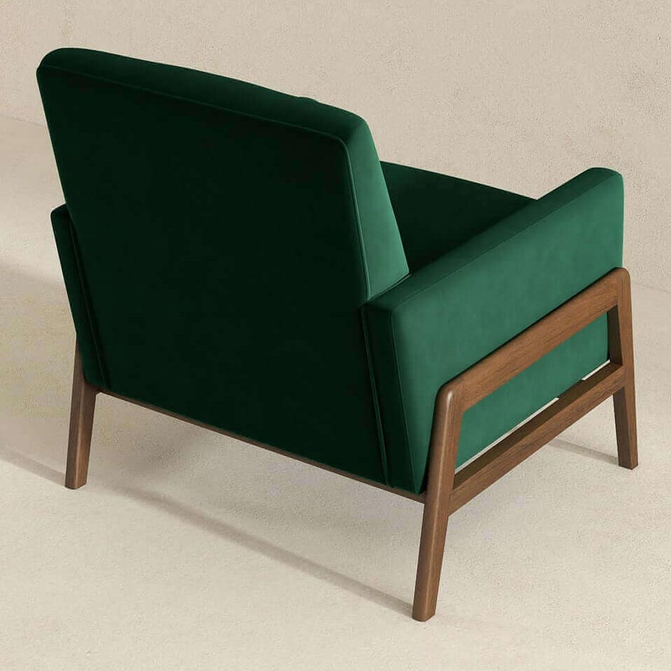 Ashcroft Furniture Cole Accent Lounge Chair - Thumbnail 2