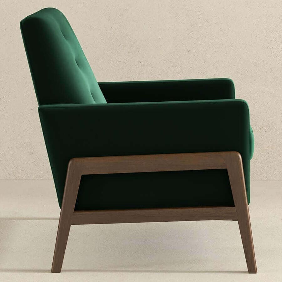 Ashcroft Furniture Cole Accent Lounge Chair - Thumbnail 5