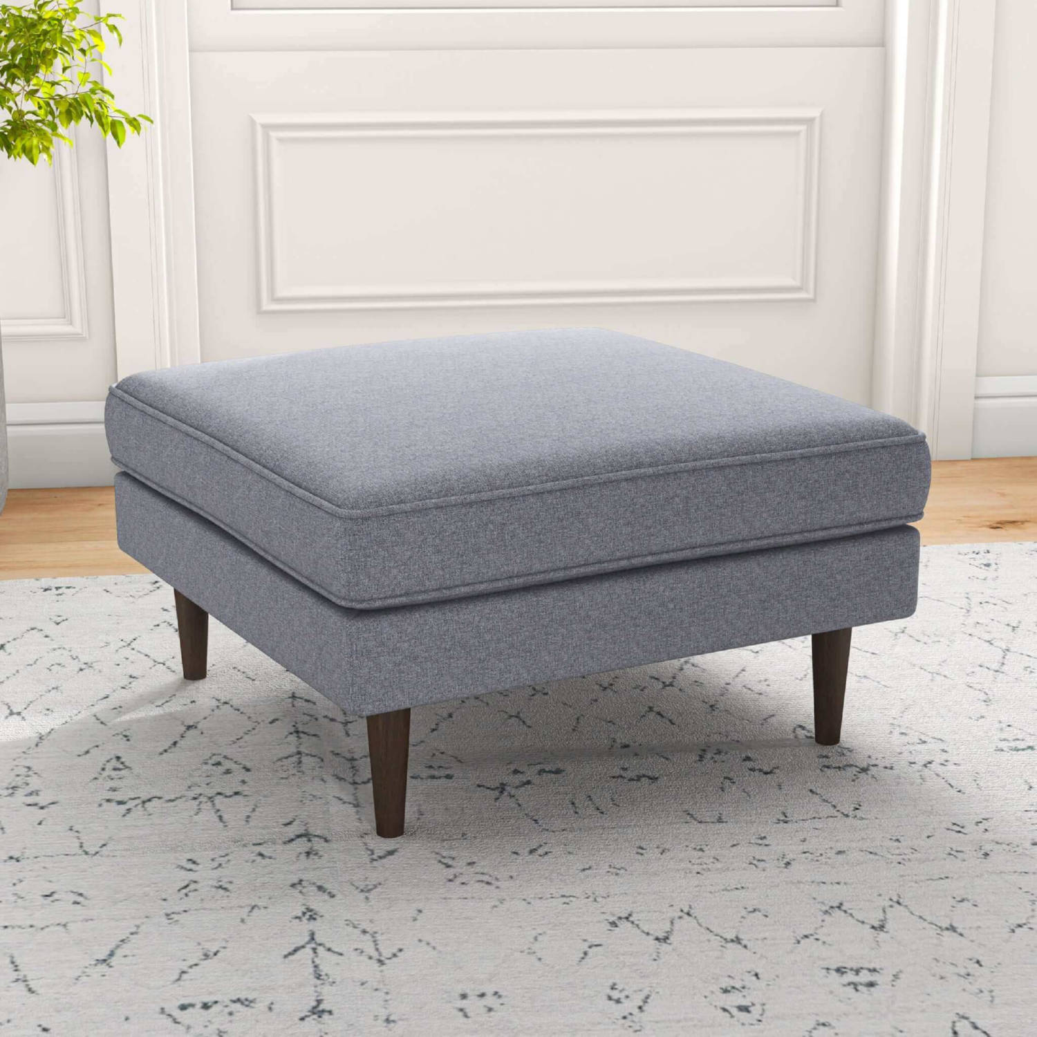 Ashcroft Furniture Amber Ottoman - Thumbnail 3