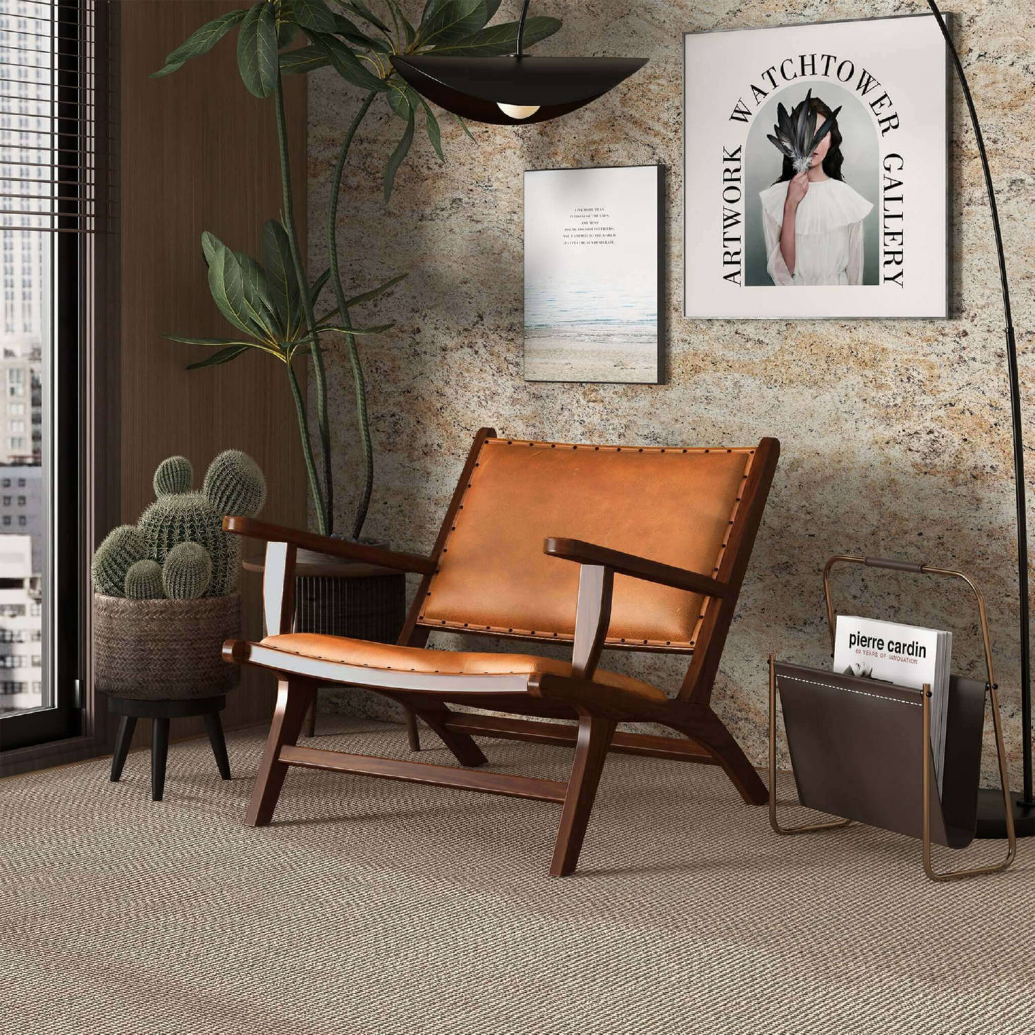 Ashcroft Furniture Daniel Arm Chair