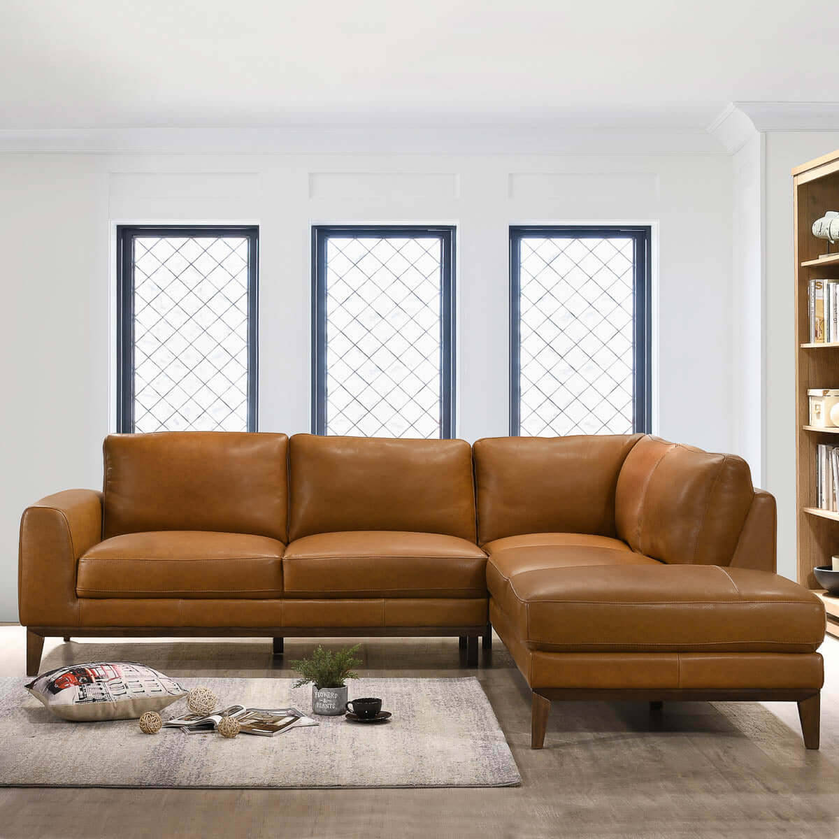 Ashcroft Furniture London Sectional Sofa - Thumbnail 2