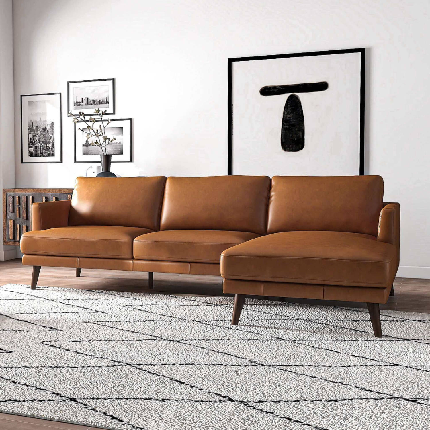 Ashcroft Furniture Lore Sectional Sofa - Thumbnail 5