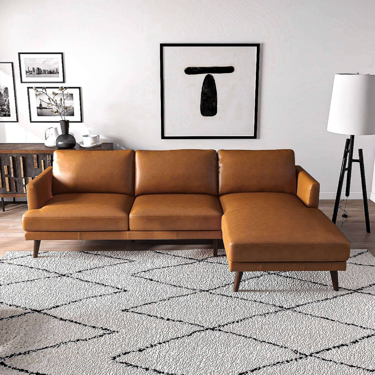 Ashcroft Furniture Lore Sectional Sofa - Thumbnail 2