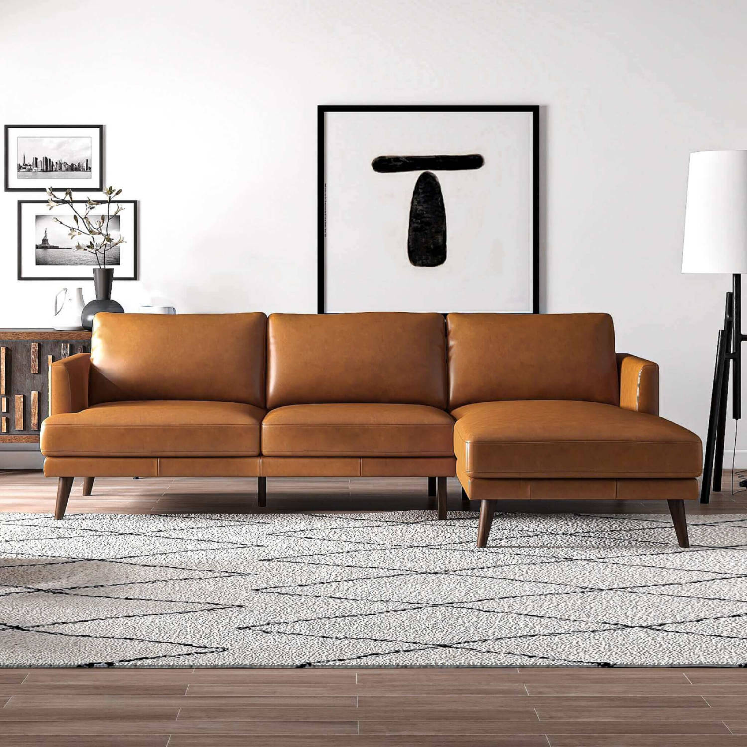 Ashcroft Furniture Lore Sectional Sofa