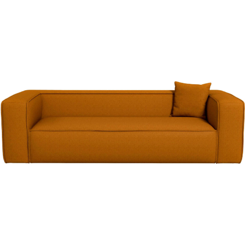 Marshall Sofa in Dark Yellow Boucle Fabric