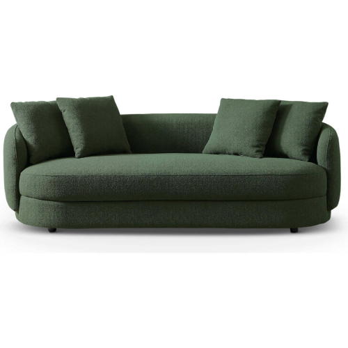 Dylan Sofa in Green French Boucle Fabric