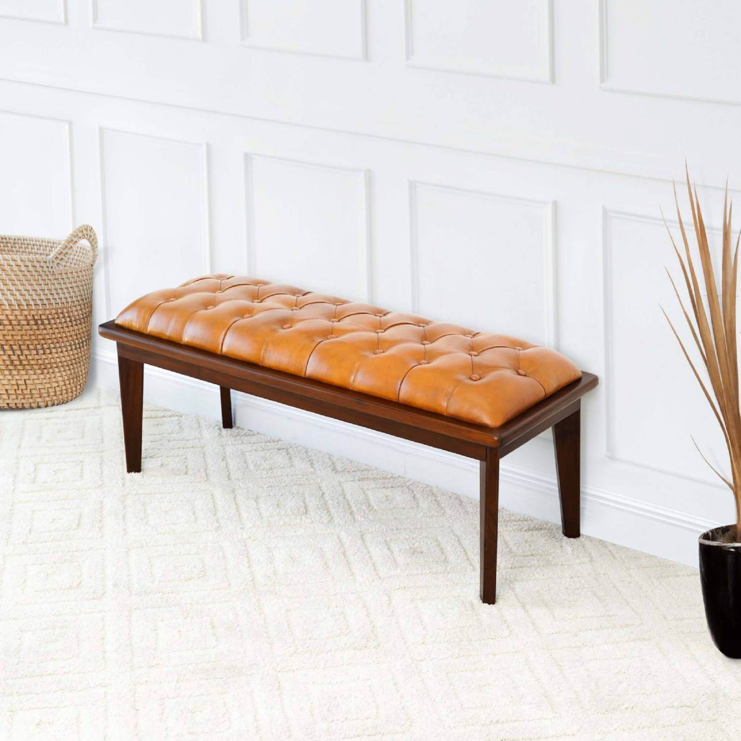Ashcroft Furniture Arden Bench - Thumbnail 3