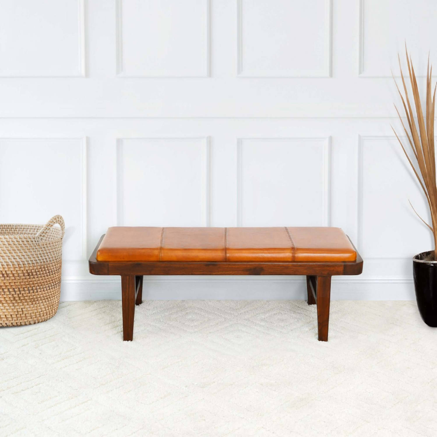 Ashcroft Furniture Maddox Bench