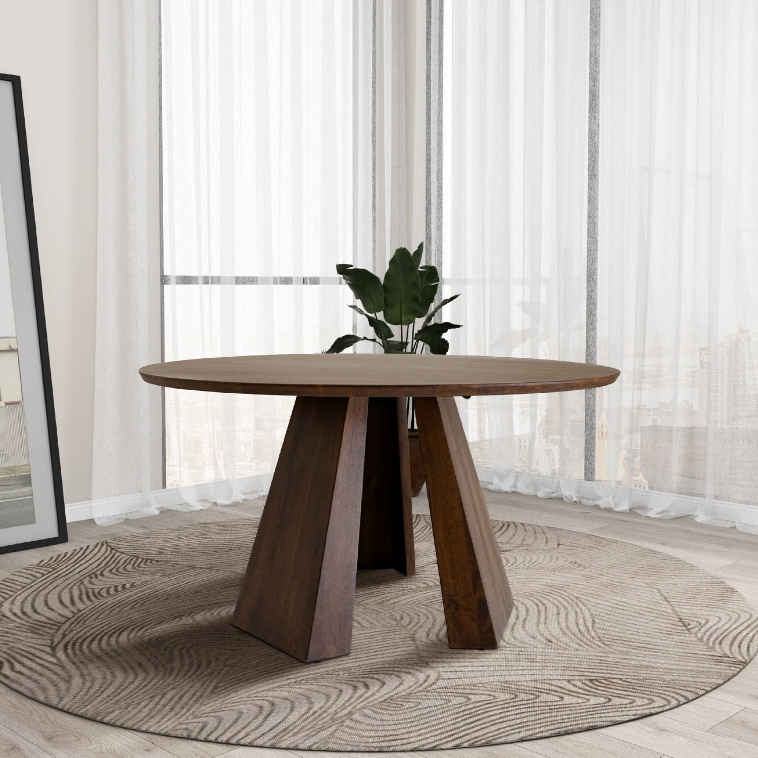 Ashcroft Furniture Bolton Dining Table - Thumbnail 2