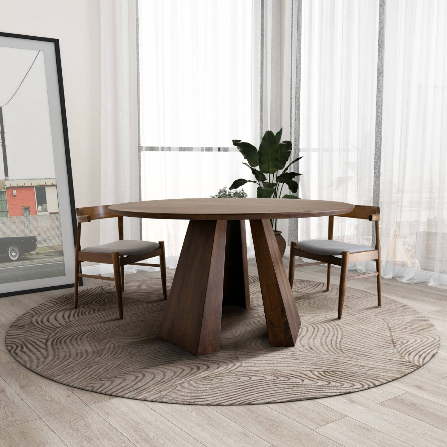 Ashcroft Furniture Bolton Dining Table - Thumbnail 4