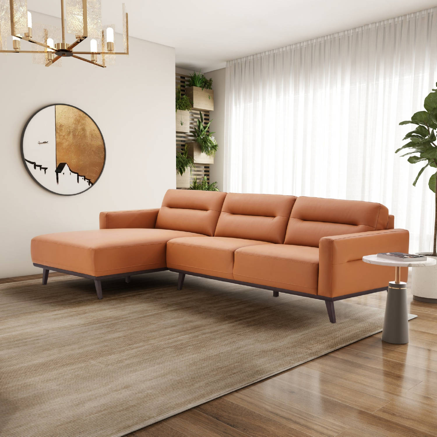 Ashcroft Furniture Ella Sectional Sofa - Thumbnail 2