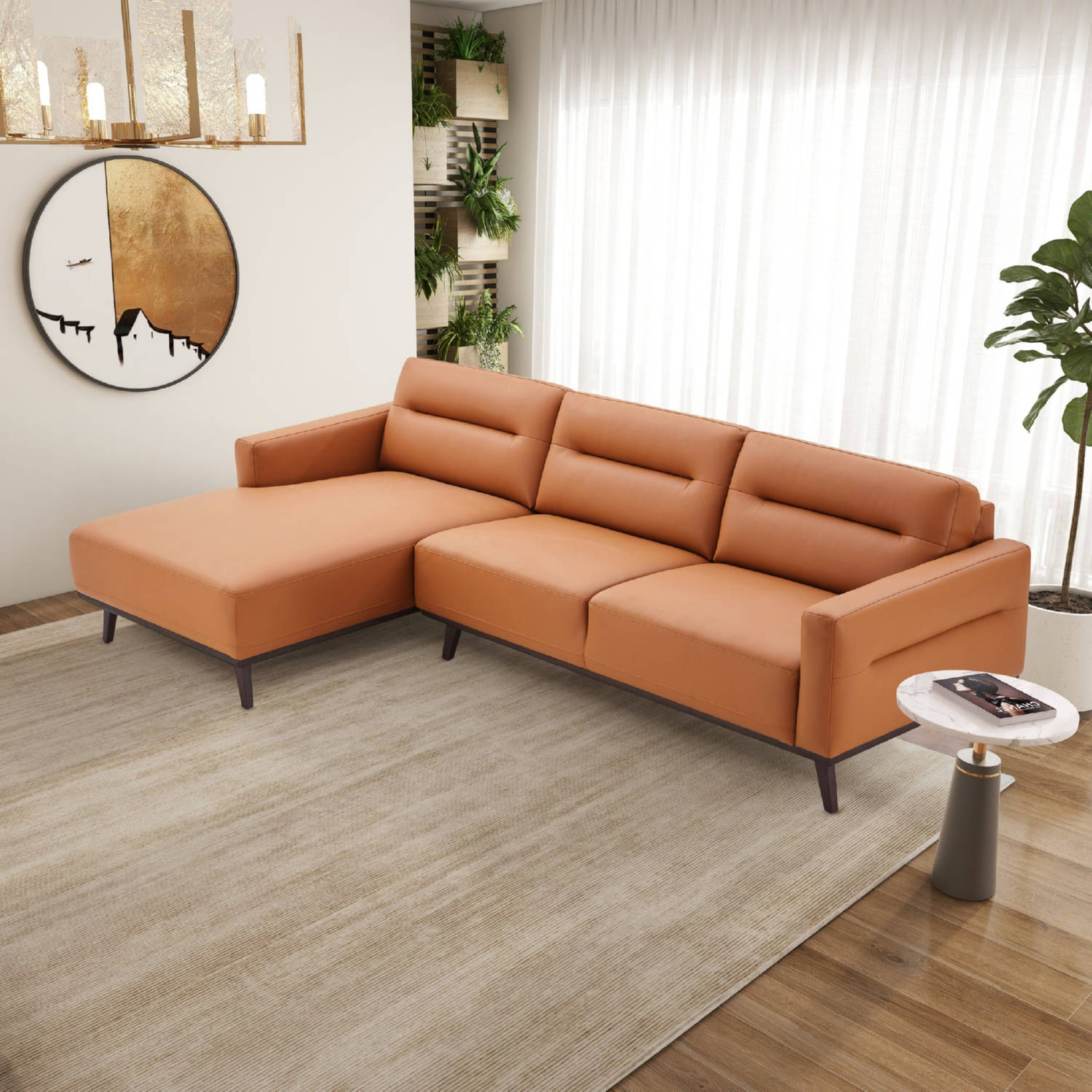 Ashcroft Furniture Ella Sectional Sofa - Thumbnail 3