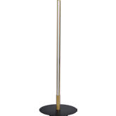 Dimond LED Table Lamp in Black Metal