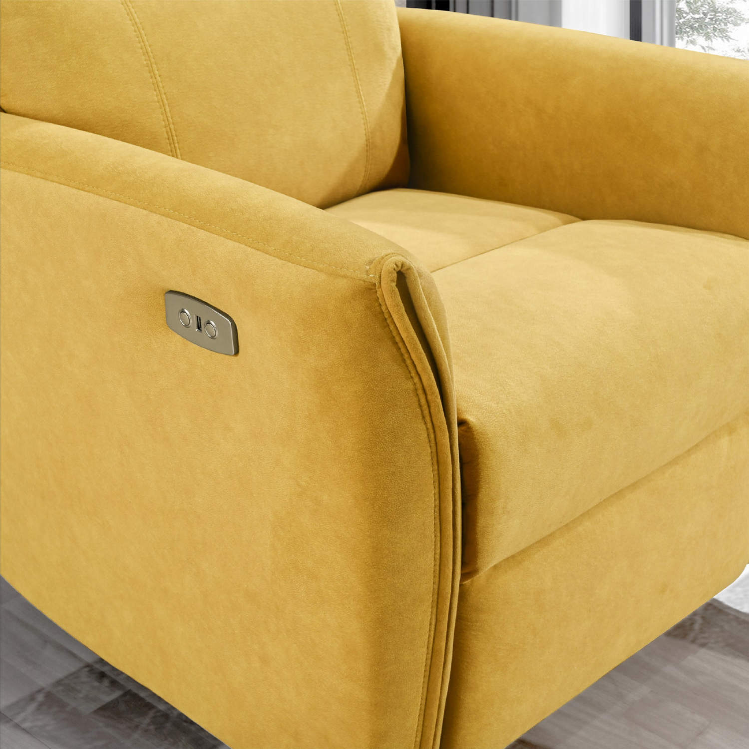 Ashcroft Furniture Asheville Recliner - Thumbnail 2