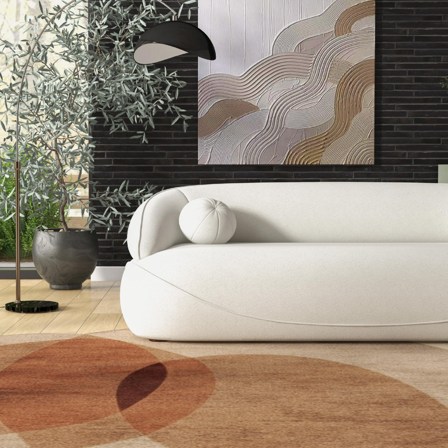 Ashcroft Furniture Andrew Sofa - Thumbnail 5