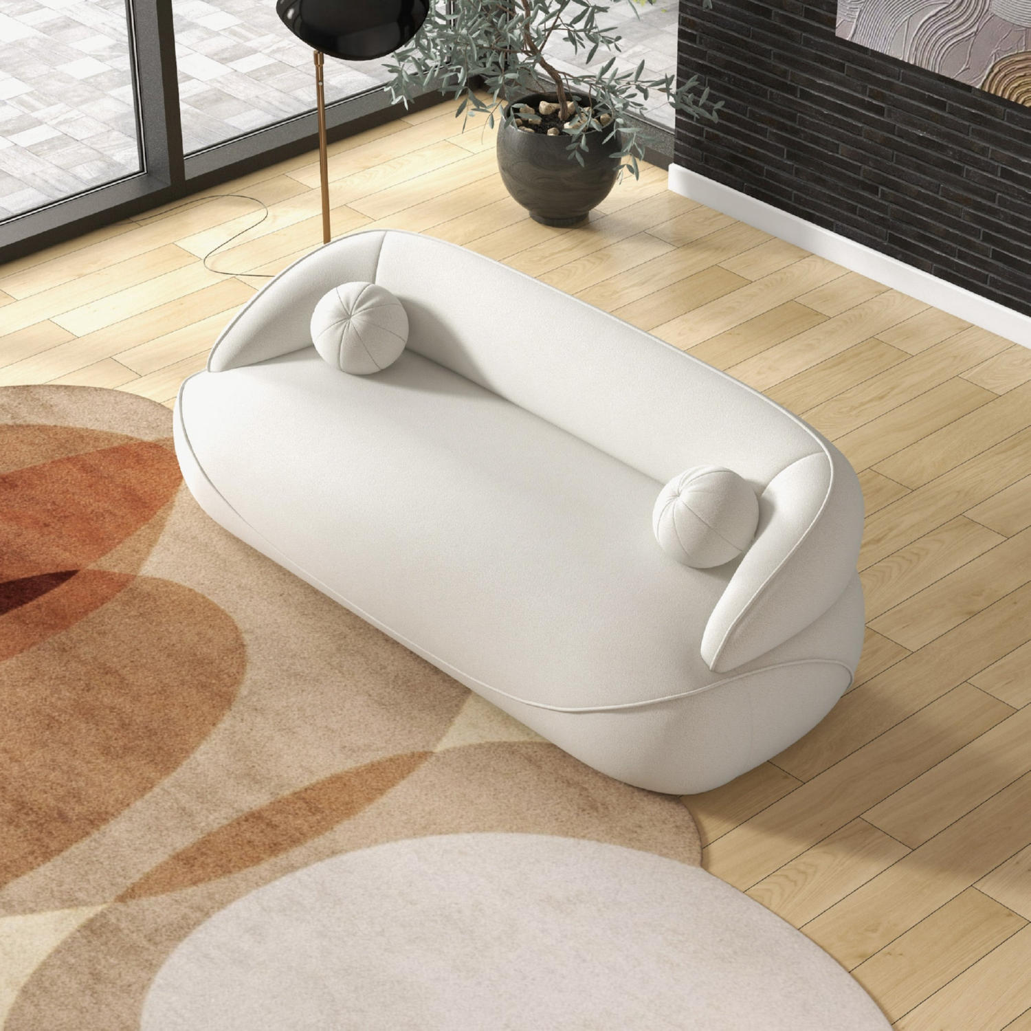 Ashcroft Furniture Andrew Sofa - Thumbnail 2