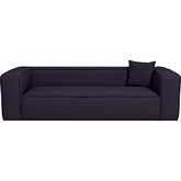 Marshall 91" Sofa in Dark Grey Boucle Fabric