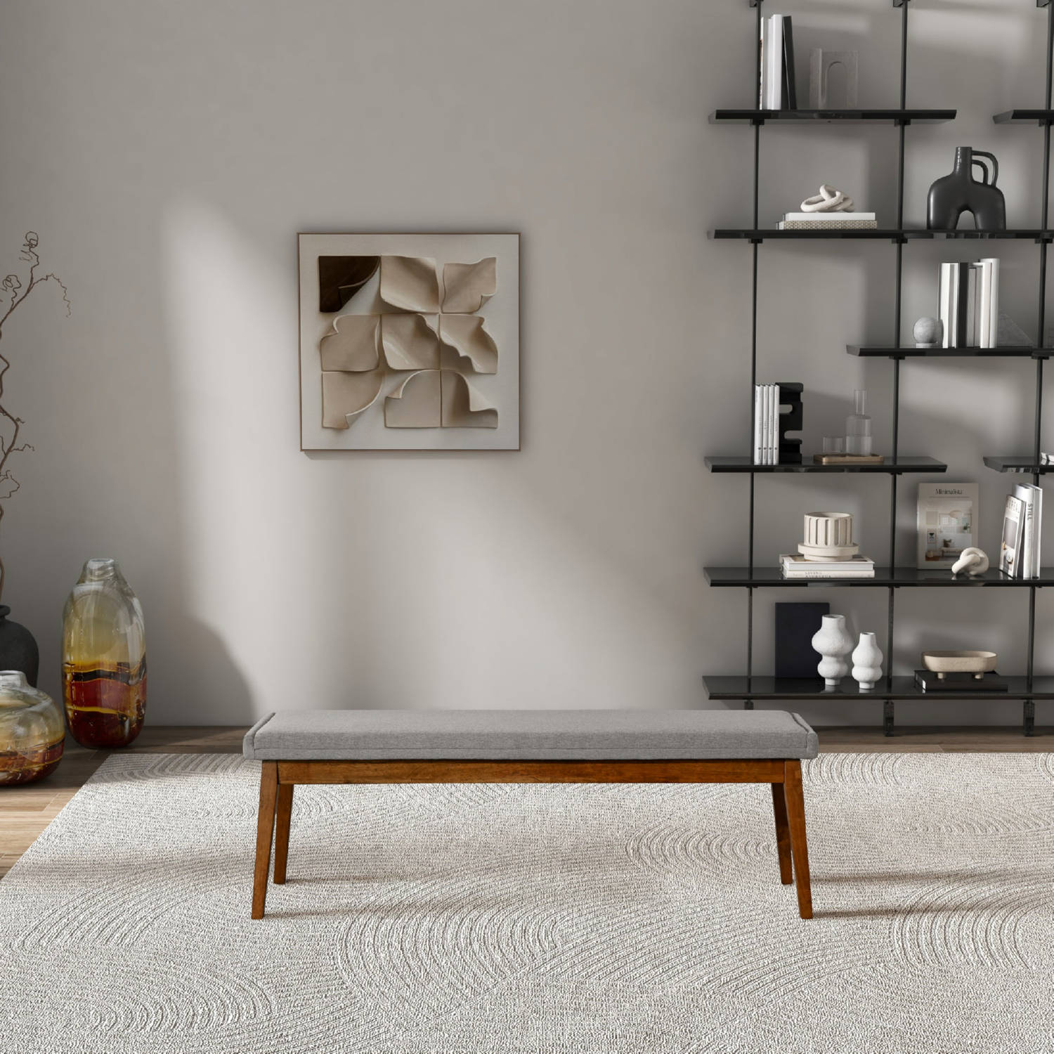 Ashcroft Furniture Warren Bench - Thumbnail 2