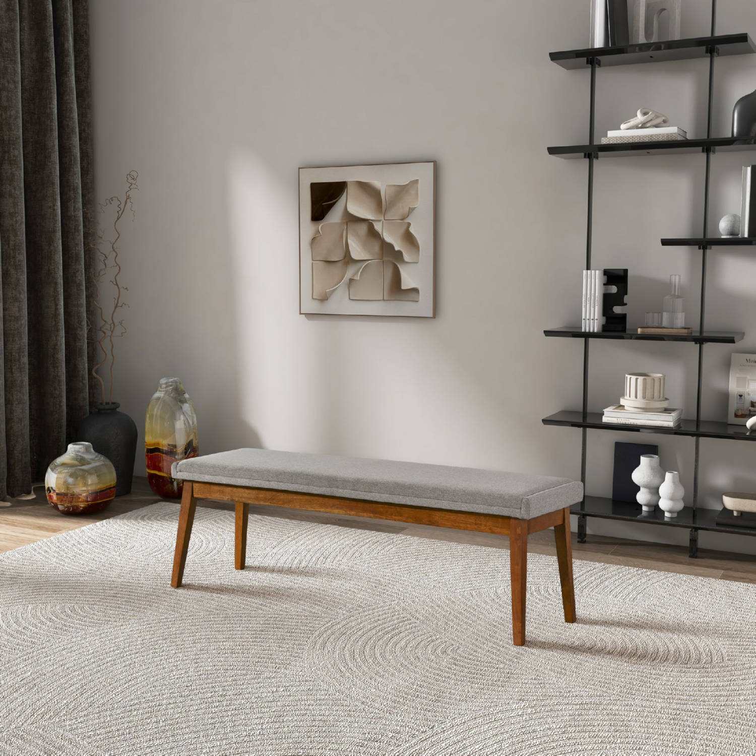Ashcroft Furniture Warren Bench - Thumbnail 5