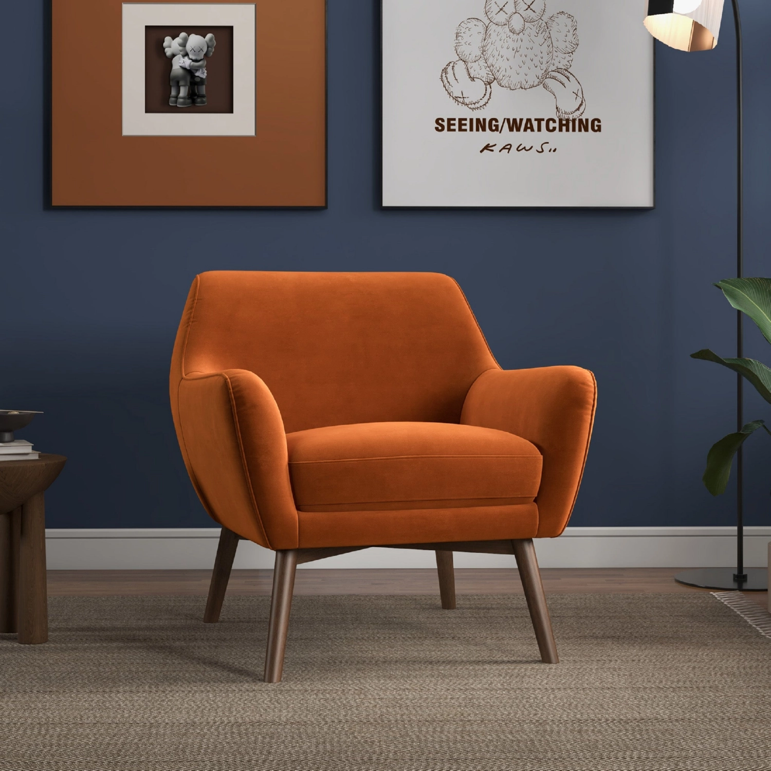 Ashcroft Furniture Panom Accent Lounge Chair - Thumbnail 3