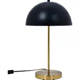 Stratos Table Lamp in Gold, Black & White