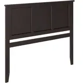 Madison Queen Panel Headboard in Espresso Wood