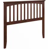 Mission Full Headboard in Walnut Wood