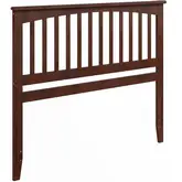 Mission Queen Headboard in Walnut Wood